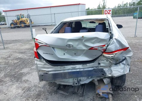 2019 Toyota Corolla Le from USA, damaged, VIN 5YFBURHE5KP934715